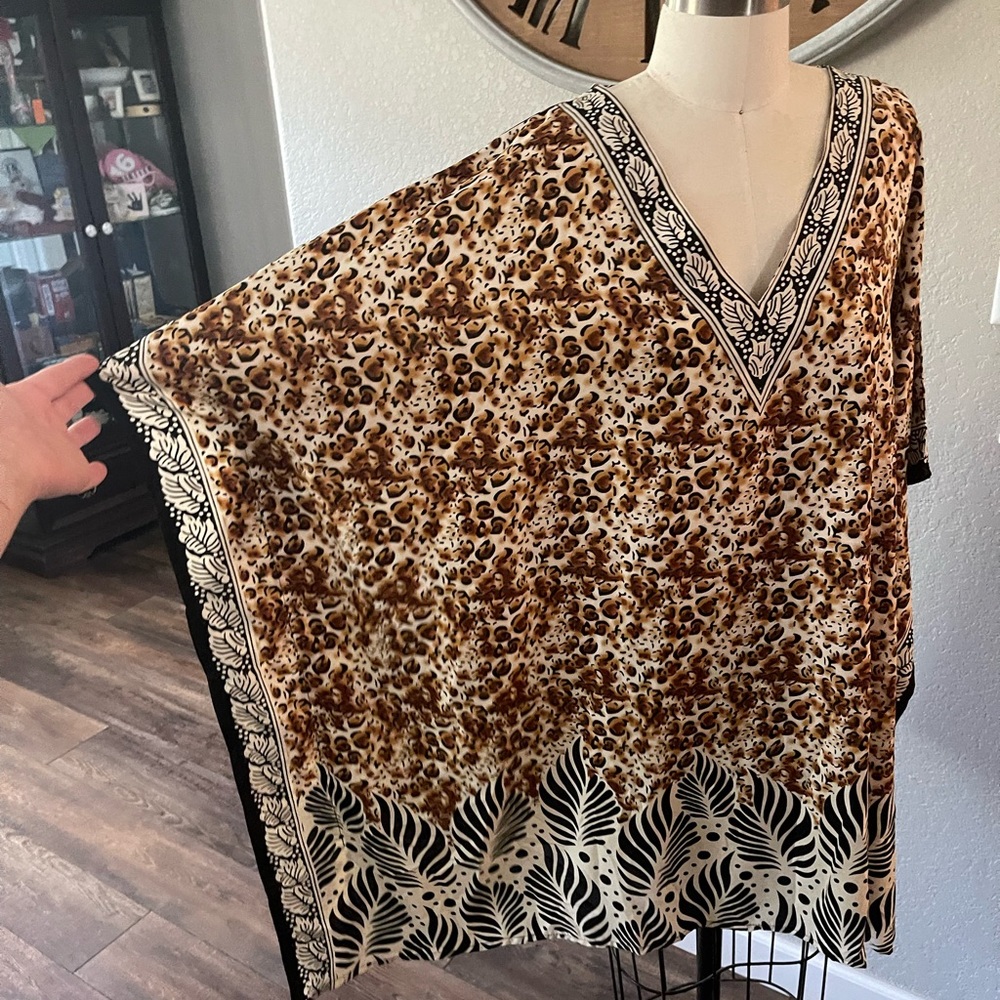 Animal Print Caftan (Lounge wear)